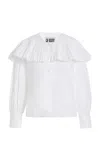 La Veste Tabla Cotton Shirt In White