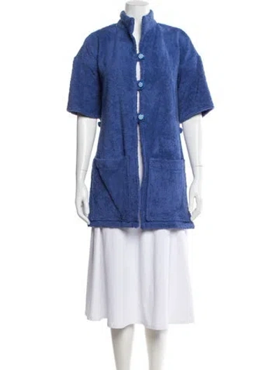Pre-owned La Veste Vest W/ Tags In Blue