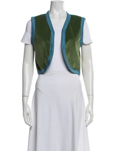 Pre-owned La Veste Vest In White