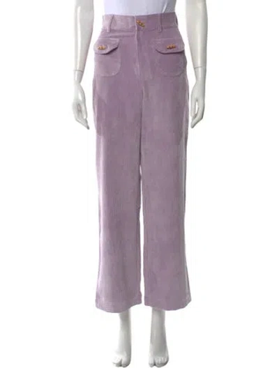 Pre-owned La Veste Wide Leg Pants In Purple