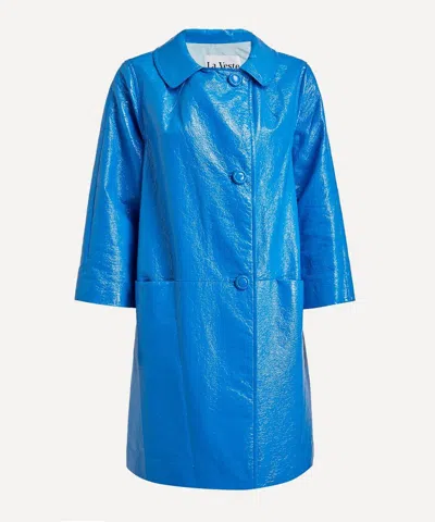La Veste Women's Seorita Out Of School Vinyl Coat