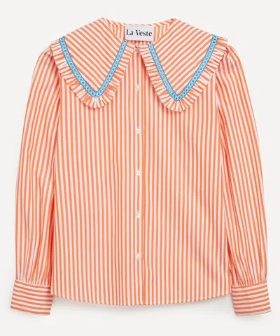La Veste Women's Striped School Shirt
