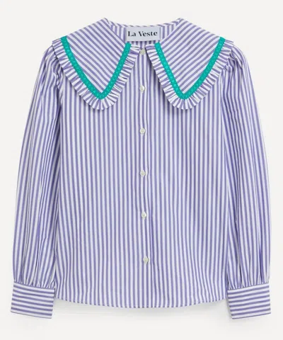 La Veste Women's Striped School Shirt