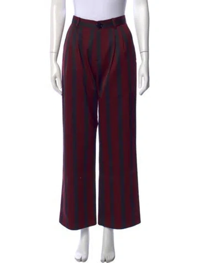 Pre-owned La Veste Wool Wide Leg Pants W/ Tags In Multi