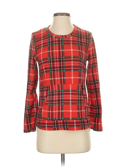 Pre-owned La Vie En Rose Long Sleeve T-shirt In Red