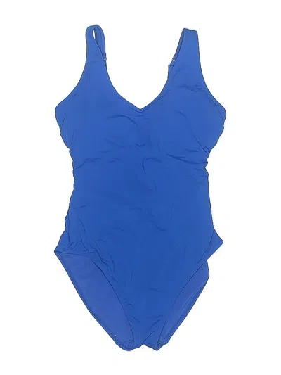 Pre-owned La Vie En Rose One Piece Swimsuit In Blue