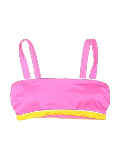 Pre-owned La Vie En Rose Swimsuit Top Pink Swimwear