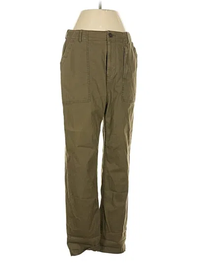 Pre-owned La Vie Rebecca Taylor Cargo Pants In Green