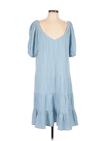 Pre-owned La Vie Rebecca Taylor Casual Dress In Blue