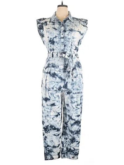 La Vie Rebecca Taylor Jumpsuit In Blue