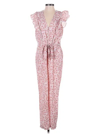 Pre-owned La Vie Rebecca Taylor Jumpsuit In Pink