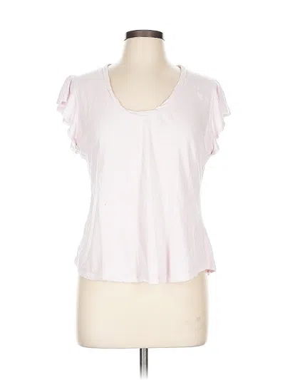 Pre-owned La Vie Rebecca Taylor Short Sleeve T-shirt In Pink