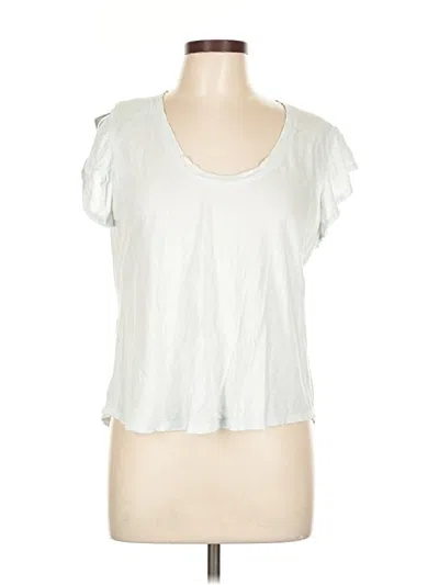 Pre-owned La Vie Rebecca Taylor Short Sleeve T-shirt In Silver