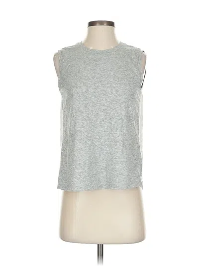 Pre-owned La Vie Rebecca Taylor Sleeveless T-shirt In Gray