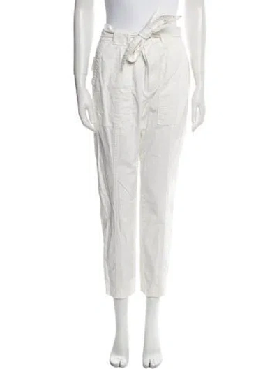 Pre-owned La Vie Rebecca Taylor Straight Leg Pants In Neutral