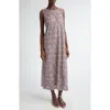 La Vie Style House Bead & Sequin Embellished Shift Dress In Pink Multi