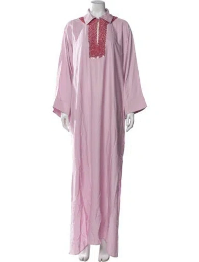 Pre-owned La Vie Style House Long Dress In Purple