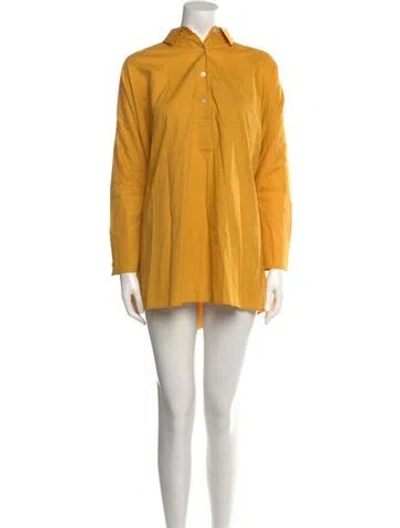 Pre-owned La Vie Style House Mini Dress In Yellow