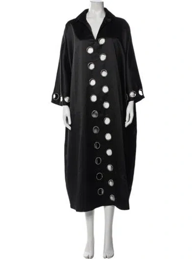 Pre-owned La Vie Style House Polka Dot Print Long Dress W/ Tags In Blue