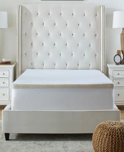 LA-Z-BOY HYBRID BLISS 2" MEMORY FOAM MATTRESS TOPPER, QUEEN