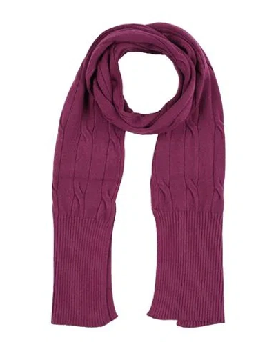 Lab Anna Rachele Man Scarf Mauve Size - Viscose, Polyester, Polyamide In Purple