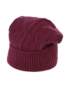 Lab Anna Rachele Woman Hat Plum Size Onesize Viscose, Polyester, Polyamide In Purple