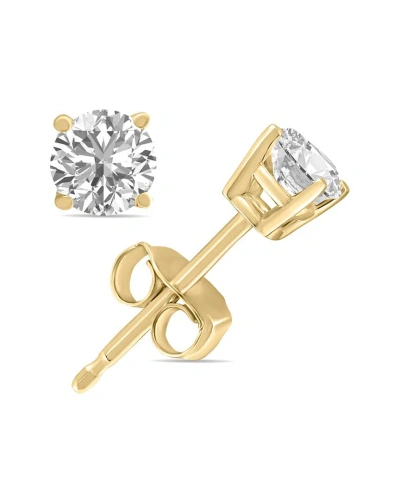 Lab Grown Diamonds 14k 0.25 Ct. Tw. Lab Grown Diamond Studs In Gold