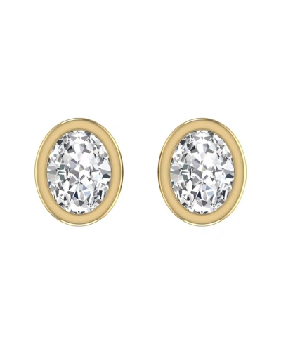 Lab Grown Diamonds 14k 0.25 Ct. Tw. Lab Grown Diamond Earrings In Gold