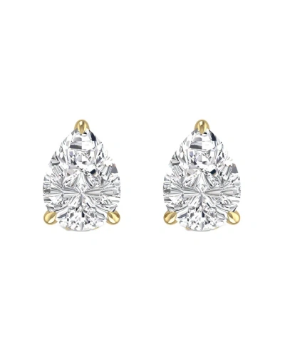 Lab Grown Diamonds 14k 0.25 Ct. Tw. Lab Grown Diamond Earrings In Gold