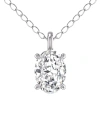 Lab Grown Diamonds 14k 0.25 Ct. Tw. Lab Grown Diamond Necklace