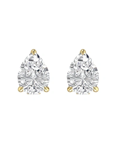 Lab Grown Diamonds 14k 0.50 Ct. Tw. Lab Grown Diamond Earrings In White