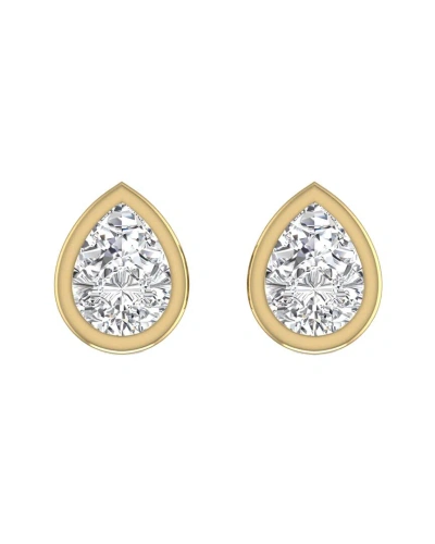 Lab Grown Diamonds 14k 0.50 Ct. Tw. Lab Grown Diamond Earrings In White