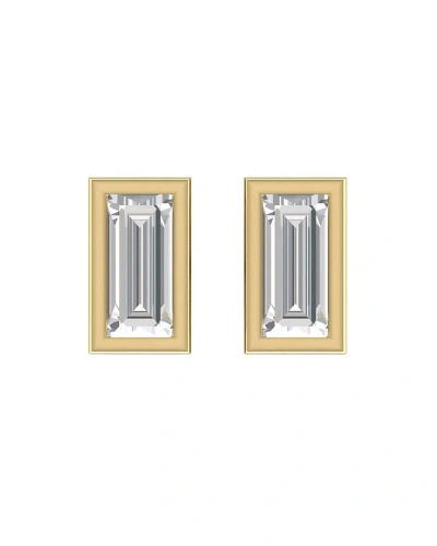 Lab Grown Diamonds 14k 0.50 Ct. Tw. Lab Grown Diamond Earrings In Gold