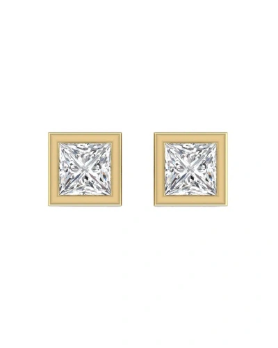 Lab Grown Diamonds 14k 0.50 Ct. Tw. Lab Grown Diamond Earrings In Gold