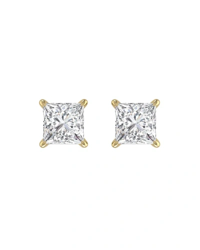 Lab Grown Diamonds 14k 0.50 Ct. Tw. Lab Grown Diamond Earrings In White