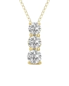Lab Grown Diamonds 14k 0.50 Ct. Tw. Lab Grown Diamond Necklace