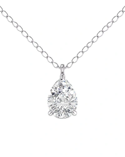 Lab Grown Diamonds 14k 0.50 Ct. Tw. Lab Grown Diamond Necklace In White