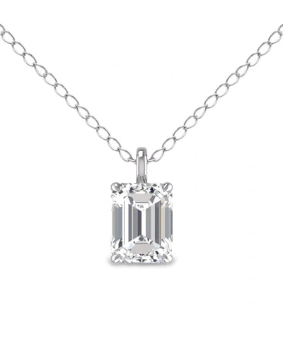 Lab Grown Diamonds 14k 0.50 Ct. Tw. Lab Grown Diamond Necklace In Neutral
