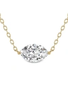 Lab Grown Diamonds 14k 0.25 Ct. Tw. Lab Grown Diamond Necklace