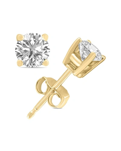 Lab Grown Diamonds 14k 0.50 Ct. Tw. Lab Grown Diamond Studs In Gold