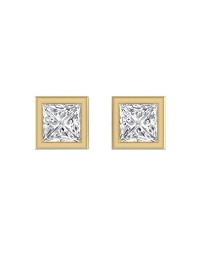 Lab Grown Diamonds 14k 0.75 Ct. Tw. Lab Grown Diamond Earrings In Gold