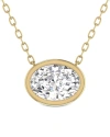 Lab Grown Diamonds 14k 0.75 Ct. Tw. Lab Grown Diamond Necklace
