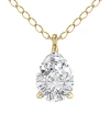 Lab Grown Diamonds 14k 0.75 Ct. Tw. Lab Grown Diamond Necklace