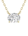 Lab Grown Diamonds 14k 0.75 Ct. Tw. Lab Grown Diamond Necklace