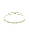 Lab Grown Diamonds 14k 1.00 Ct. Tw. Lab Grown Diamond Tennis Bolo Bracelet