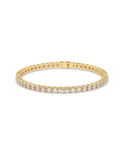 Lab Grown Diamonds 14k 0.00 Ct. Tw. Lab-grown Diamond Bracelet