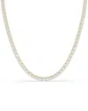 Lab Grown Diamonds 14k 0.00 Ct. Tw. Lab-grown Diamond Necklace In Gold