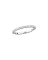 Lab Grown Diamonds 14k 0.19 Ct. Tw. Lab Grown Diamond & Tsavorite Ring