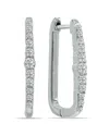 Lab Grown Diamonds 14k 0.20 Ct. Tw. Lab-grown Diamond Huggie Hoops