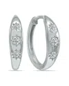 Lab Grown Diamonds 14k 0.20 Ct. Tw. Lab-grown Diamond Huggie Hoops